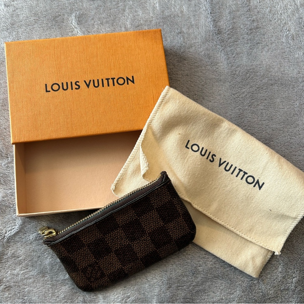 Louis Vuitton Key Cles/Pouch N62658 Damier Ebene